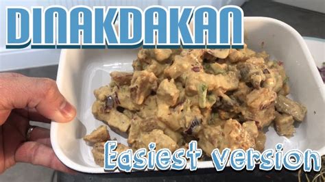 dinadaanan in english